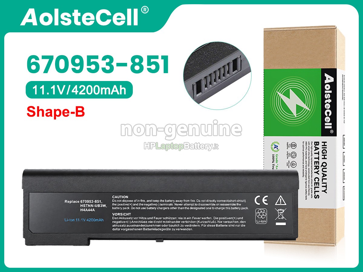 Batteria sostitutiva per HP MI06