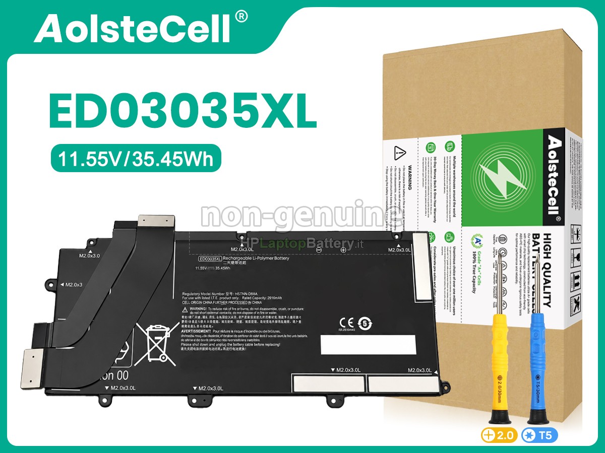 Batteria sostitutiva per HP ED03035XL