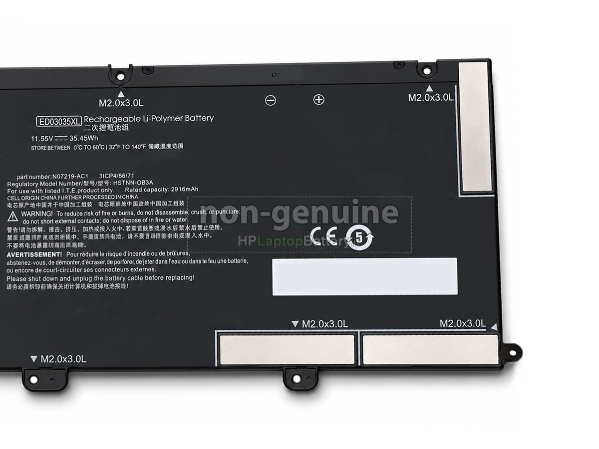 Batteria sostitutiva per HP ED03035XL