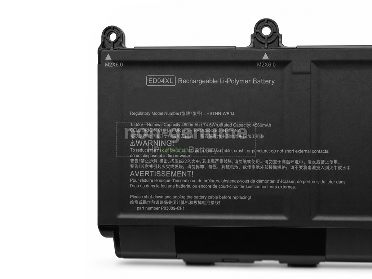 Batteria sostitutiva per HP EliteBook X G1A 14 AI