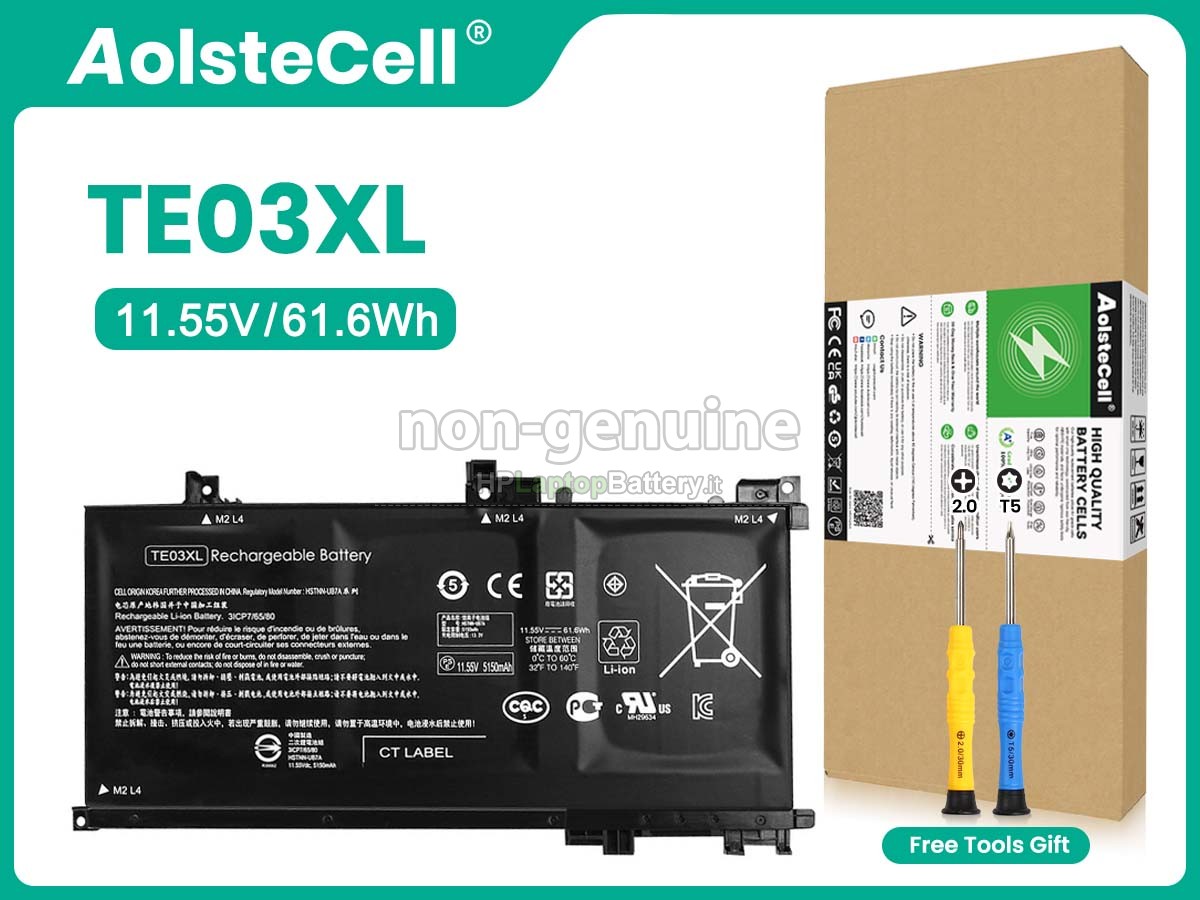 Batteria sostitutiva per HP Omen 15-AX203NF