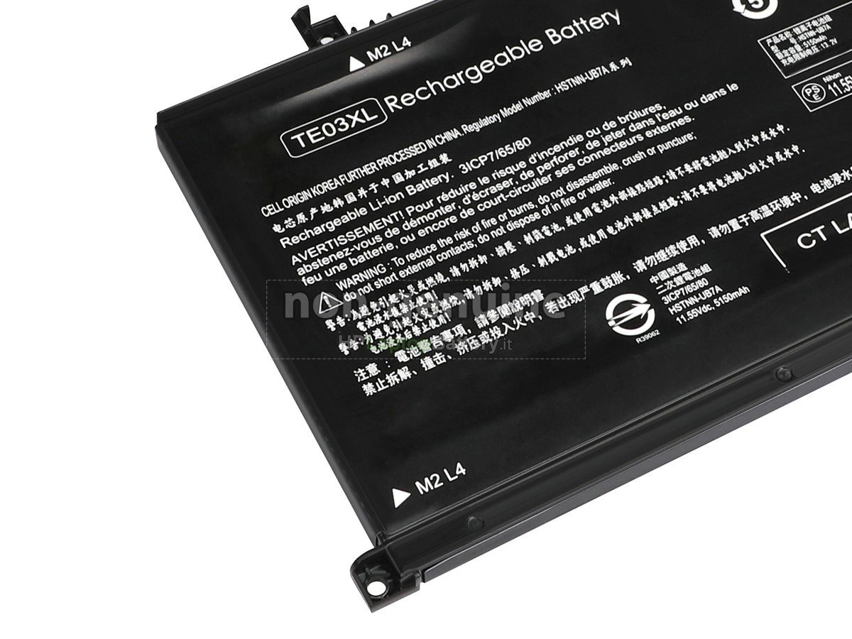Batteria sostitutiva per HP Omen 15-AX203NF