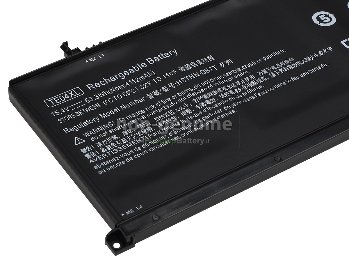 Batteria sostitutiva per HP Omen 15-AX203NF