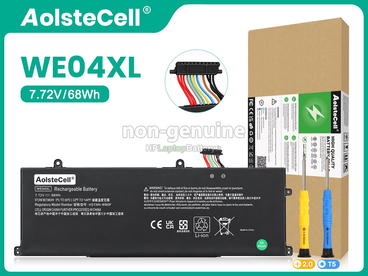Batteria sostitutiva per HP Pavilion Plus 14-EY0015AU