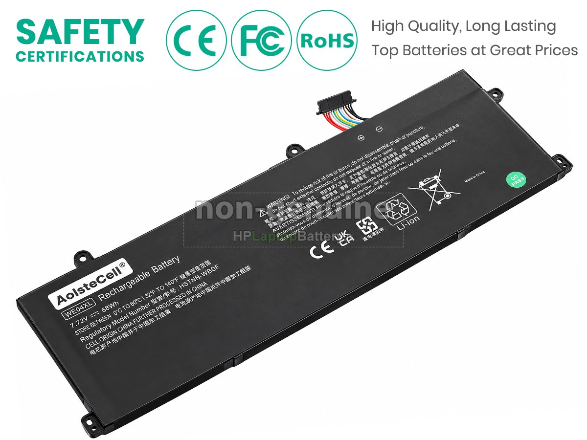 Batteria sostitutiva per HP Pavilion Plus 14-EY0015AU