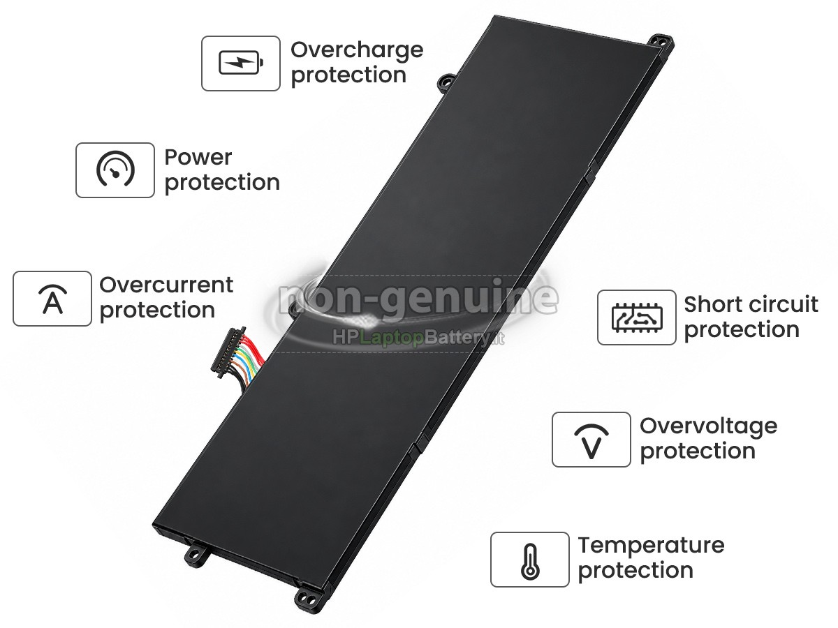 Batteria sostitutiva per HP Pavilion Plus 14-EY0015AU