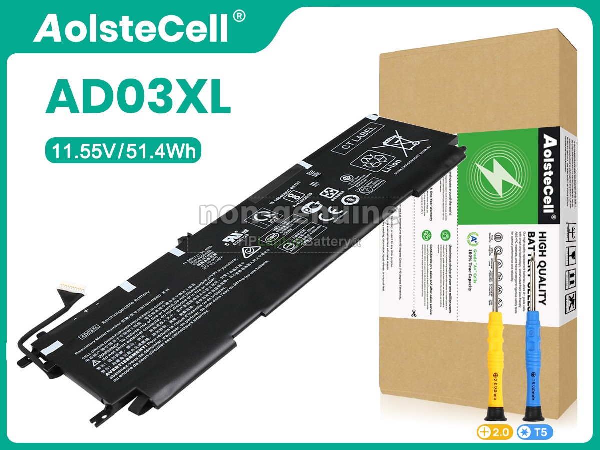 Batteria sostitutiva per HP Envy 13-AD053TX